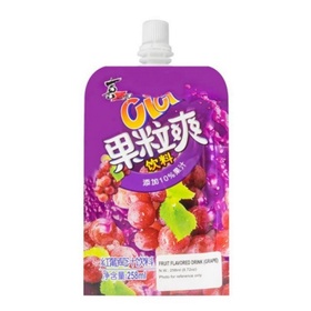 喜之郎 果粒爽 红葡萄 258ml